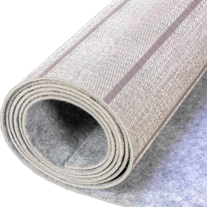 chrome DeckMate Teak Woven Vinyl Pontoon Flooring