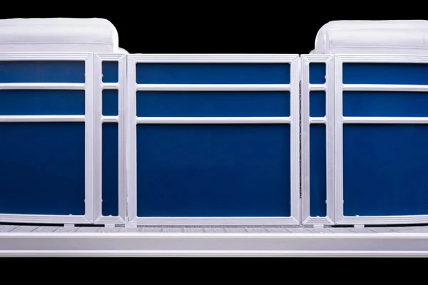 Stern Entry Sun Deck - 8' 6" Wide Pontoon Fence Rail Package
