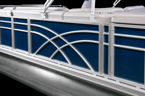Stern Entry Sun Deck - 8' 6" Wide Pontoon Fence Rail Package