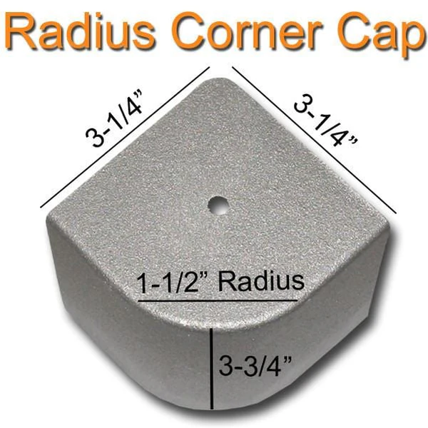 Pontoon Boat Corner Caps