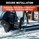 SureStep™ Pontoon Boat Ladder
