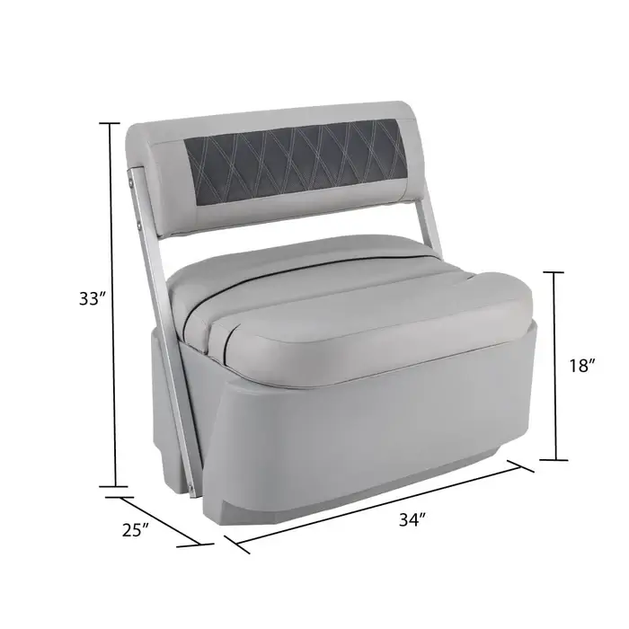 Luxury Flip Flop Pontoon Boat Seats