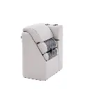 DeckMate-LRLBB-500-charcoal-gray-luxury-lean-back-pontoon-seat-profile-closed.webp