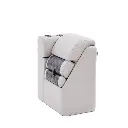 DeckMate-LLLB-500-charcoal-gray-luxury-pontoon-lean-back-seat-profile.webp