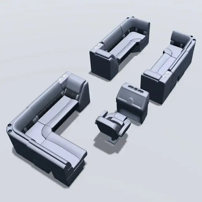 Deckmate-LG1842-charcoal-gray-pontoon-furniture-layout-back.webp