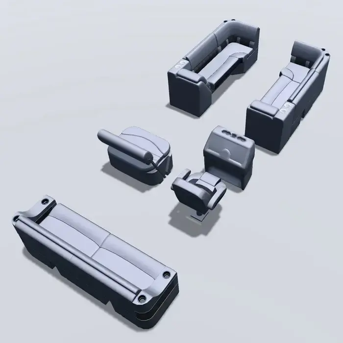 Deckmate-LG1841-charcoal-gray-pontoon-furniture-layout-back.webp