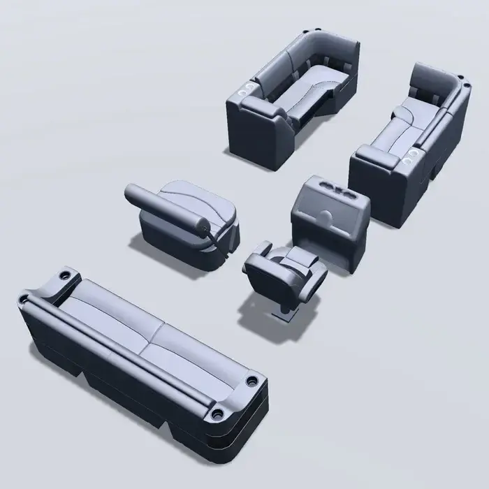 Deckmate-LG1840-charcoal-gray-pontoon-furniture-layout-back.webp