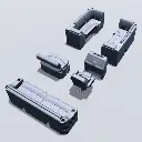 Deckmate-LG1840-charcoal-gray-pontoon-furniture-layout-back.webp