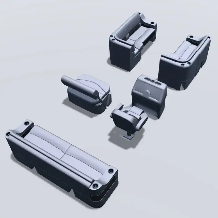 Deckmate-LG1809-charcoal-gray-pontoon-furniture-layout-back.webp