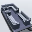 Pontoon Boat Seats (LG1778)