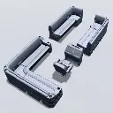 Deckmate-LG1778-charcoal-gray-pontoon-furniture-layout-back.webp