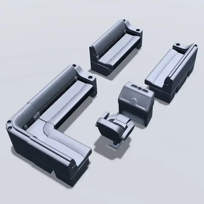 Deckmate-LG1593-charcoal-gray-pontoon-furniture-layout-back.webp