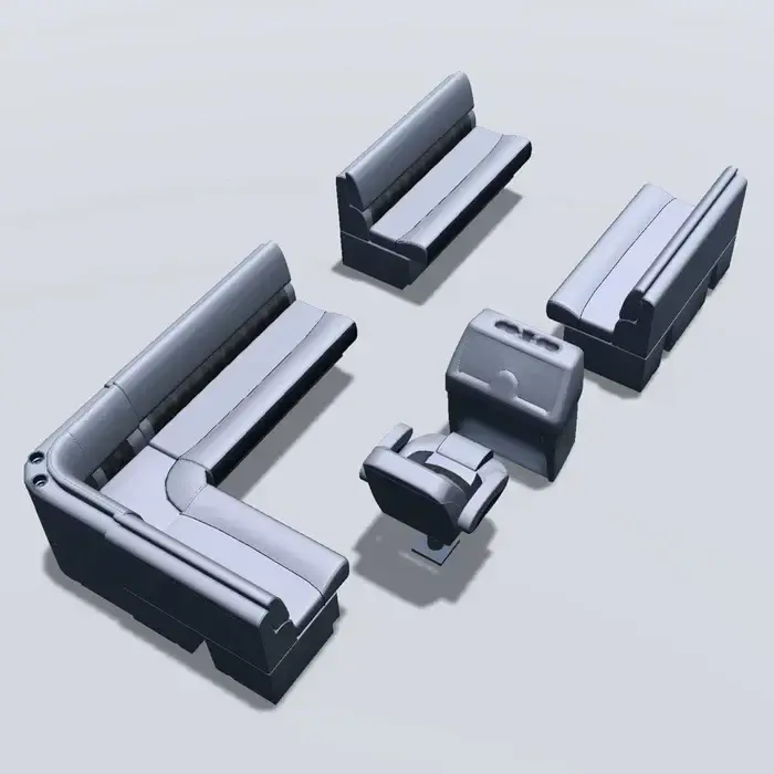 Deckmate-LG1592-charcoal-gray-pontoon-furniture-layout-back.webp