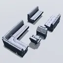 Deckmate-LG1592-charcoal-gray-pontoon-furniture-layout-back.webp