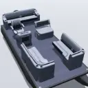 Pontoon Boat Seats (LG1581)