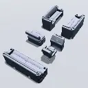 Deckmate-LG1580-charcoal-gray-pontoon-furniture-layout-back.webp