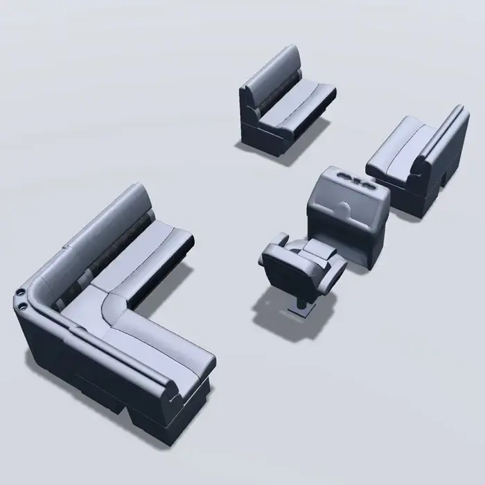 Deckmate-LG1595-charcoal-gray-pontoon-furniture-layout-back.webp