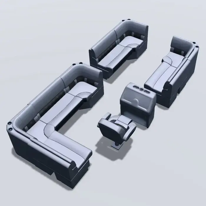Deckmate-LG1599-charcoal-gray-pontoon-furniture-layout-back.webp