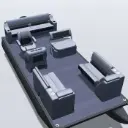 Pontoon Boat Seats (LG1582)