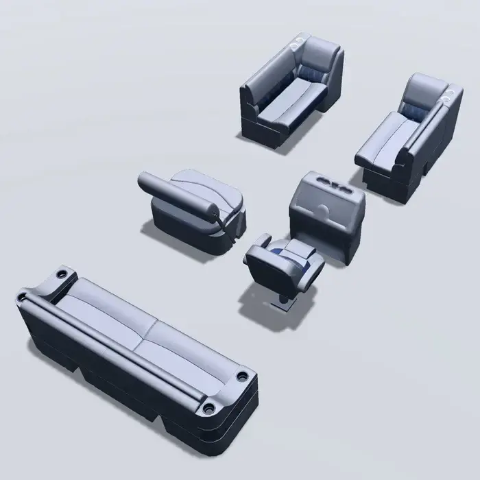 Deckmate-LG1582-navy-gray-pontoon-furniture-layout-back.webp