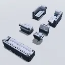 Deckmate-LG1582-navy-gray-pontoon-furniture-layout-back.webp