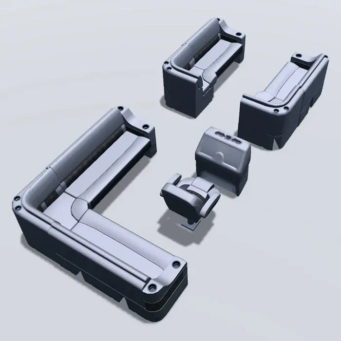 Deckmate-LG1570-charcoal-gray-pontoon-furniture-layout-back.webp