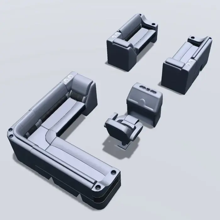 Deckmate-LG1564-charcoal-gray-pontoon-furniture-layout-back.webp