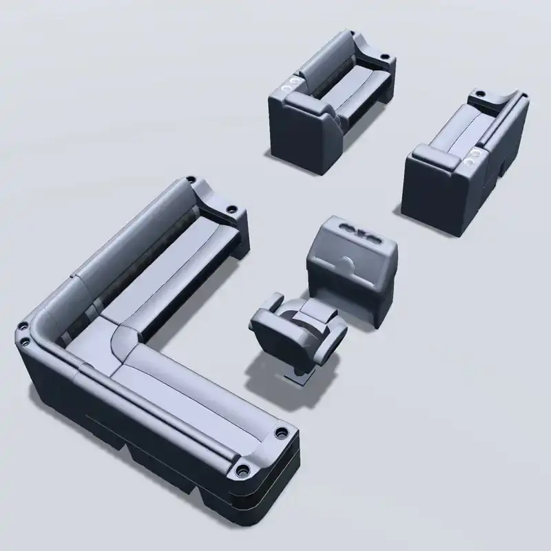 Deckmate-LG1569-charcoal-gray-pontoon-furniture-layout-back.webp