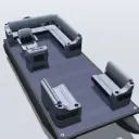 Pontoon Boat Seats (LG1568)