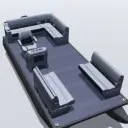 Pontoon Boat Seats (LG1559)