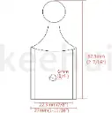 Outside Eye End for 7/8" Tube