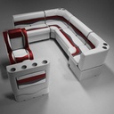 Pontoon Boat Seats (CRG1905)