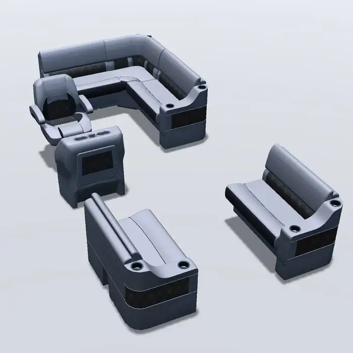 Pontoon Boat Seats (LG1596)