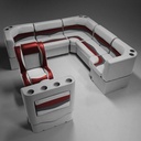 Pontoon Boat Seats (CRG1908)