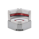 Classic Corner Pontoon Boat Seat (28")