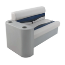 Universal armrest for pontoon seats