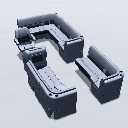 Pontoon Boat Seats (LG1599)