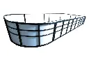 13'1" Radius Fence Package